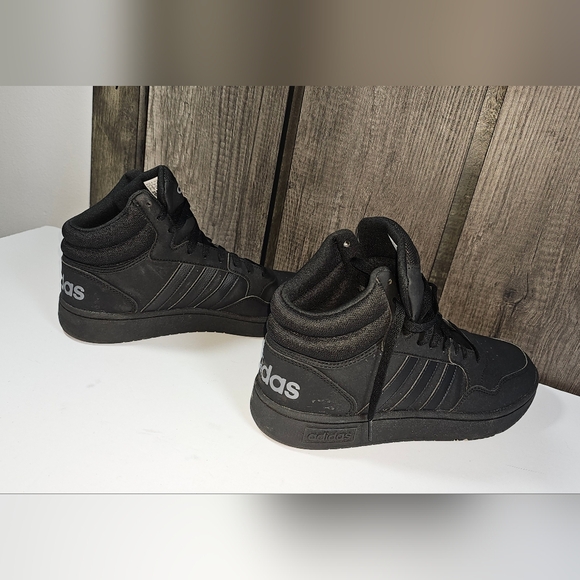 adidas Black High-Top Sneakers - Picture 4 of 9